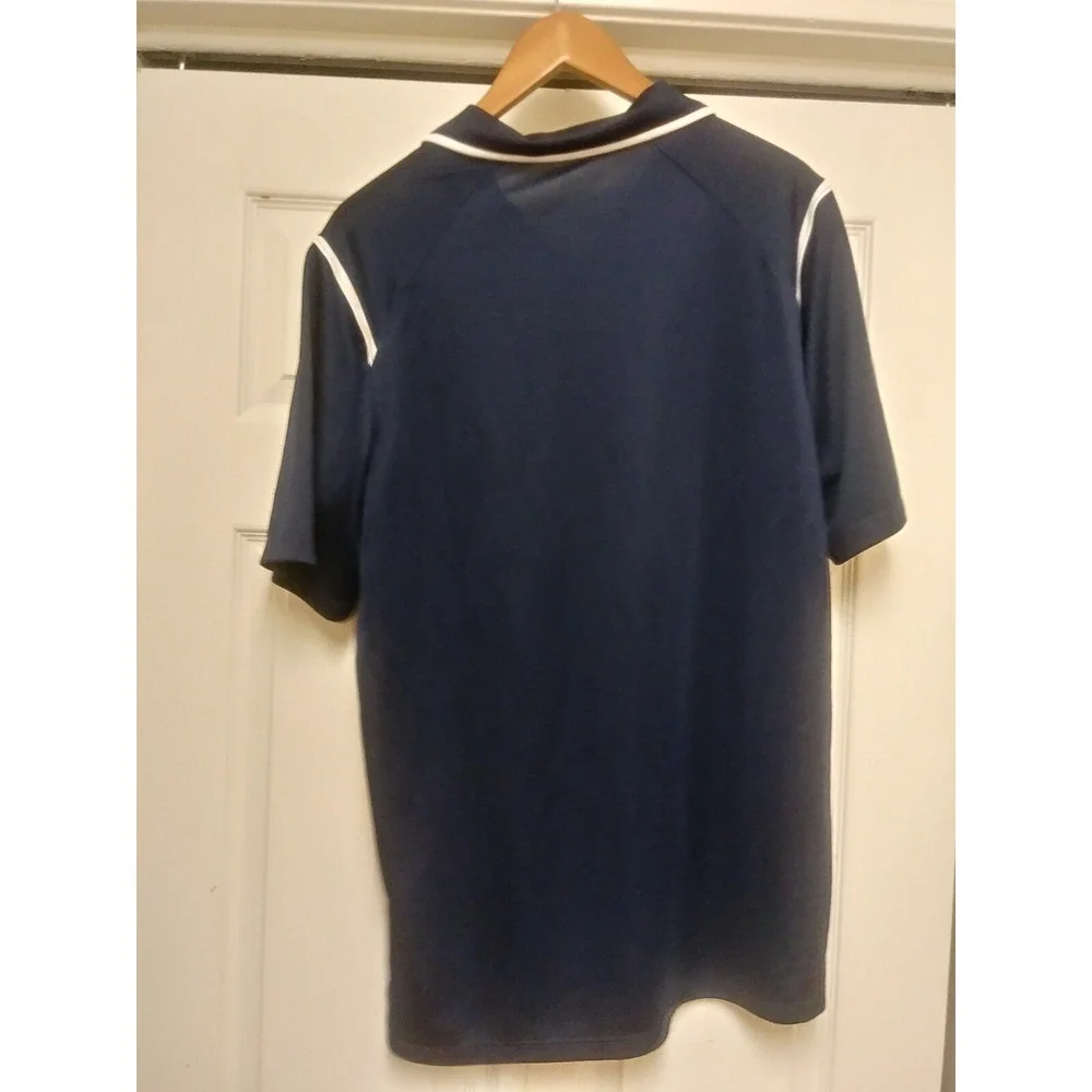 Nike Dri Fit Indian Chief Logo Performance Polo Shirt ‎ Mens Size Large
